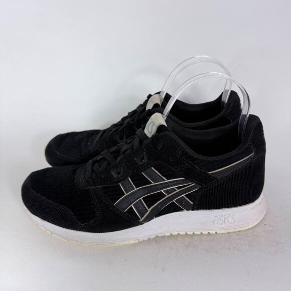 Asics Lyte Classic Athletic Running Sneakers Women's 8.5 Black Lace-Up Low Top - Picture 5 of 10
